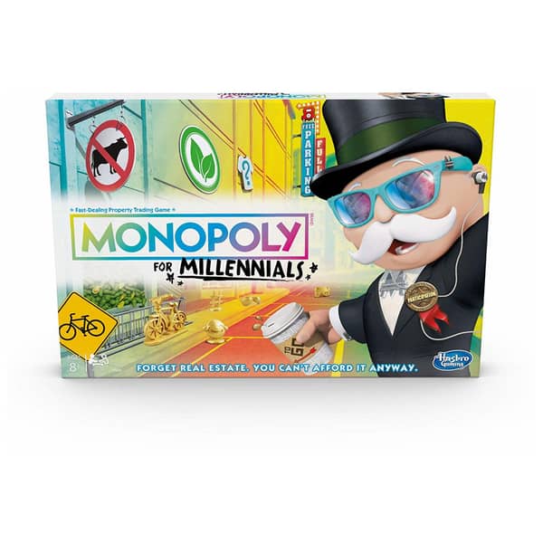 Hasbro Monopoly Millennials Board Game Hasbro Monopoly Millennials Board Game