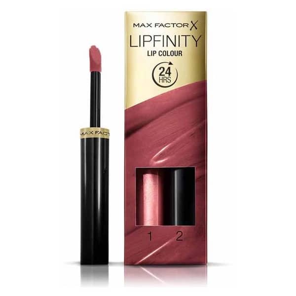 Max Factor Lipfinity Lip Colour Lipstick 2-step Long Lasting 108 Frivolous 2.3ml + 1.9g Max Factor Lipfinity Lip Colour Lipstick 2-step Long Lasting 108 Frivolous 2.3ml + 1.9g
