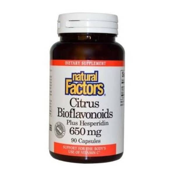 Natural Factors Citrus Bioflavonoids 650mg 90 Capsules