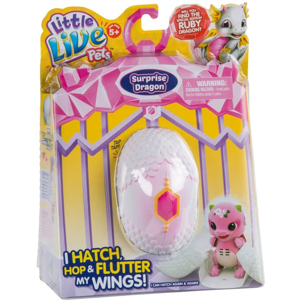 Little Live Pets 28645 Dragon single Pack purple/pink