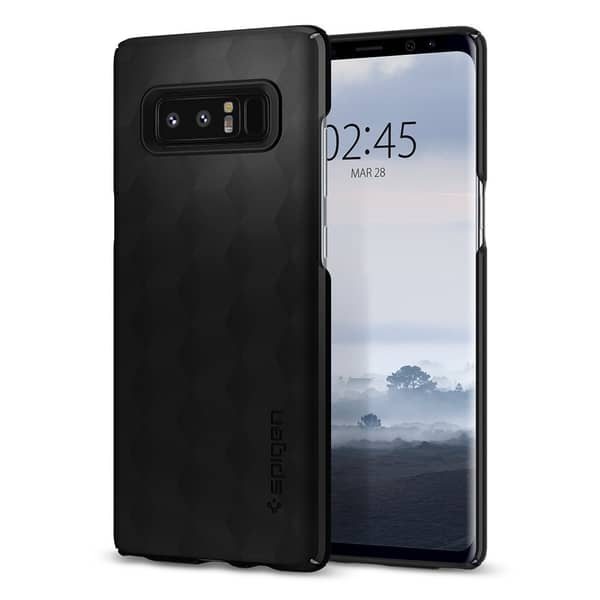 Spigen Thin Fit designed for Samsung Galaxy Note 8 case/cover - Matte Black Spigen Thin Fit designed for Samsung Galaxy Note 8 case/cover - Matte Black