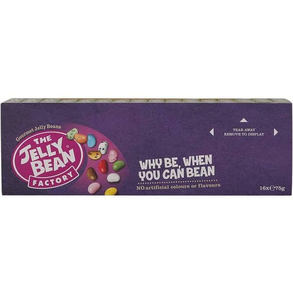 The Jelly Bean Factory Bonanza Tropical Flavours Jelly Beans 75gm (Pack of 16pcs)
