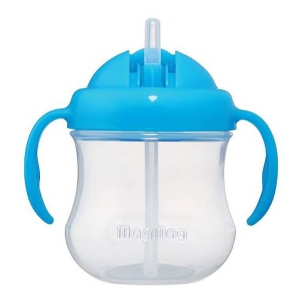 Pigeon Mag Mag Straw Cup Sky Blue