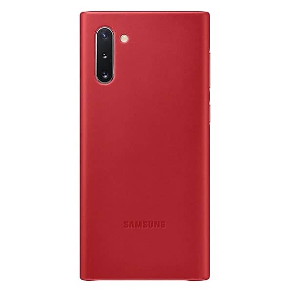 Samsung Note 10 Leather Cover - Red Samsung Note 10 Leather Cover - Red
