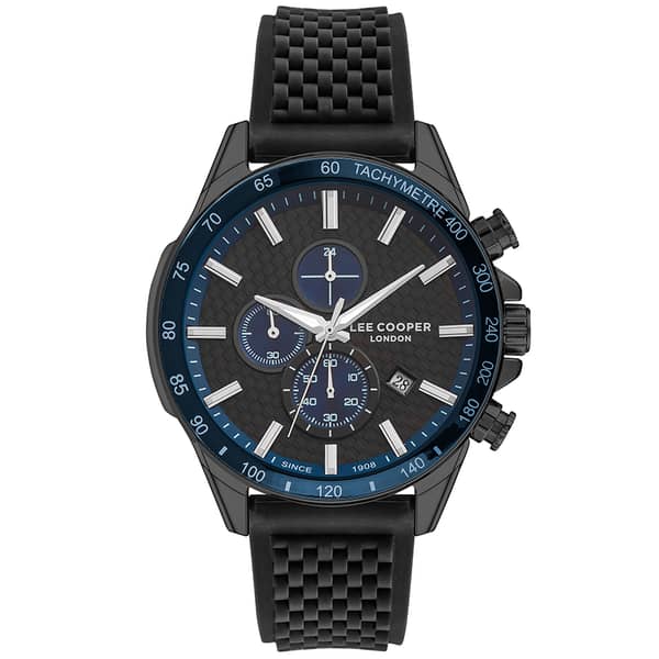 Lee Cooper Men's Multi Function Black Dial Watch - Lc07341.651 Lee Cooper Men's Multi Function Black Dial Watch - Lc07341.651
