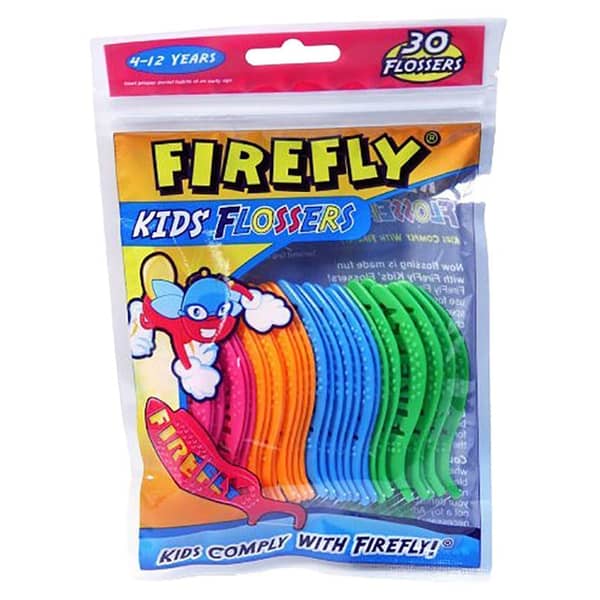 Firefly Kids' Flossers 30Pcs/Pk Firefly Kids' Flossers 30Pcs/Pk