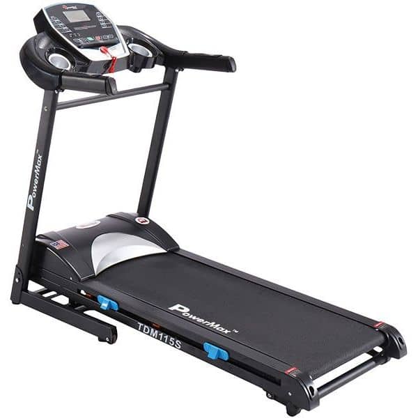 PowerMax 2.0HP, Semi-Auto Lubrication, Treadmill for Home Fitness with BMI indicator. TDM-115S PowerMax 2.0HP, Semi-Auto Lubrication, Treadmill for Home Fitness with BMI indicator. TDM-115S