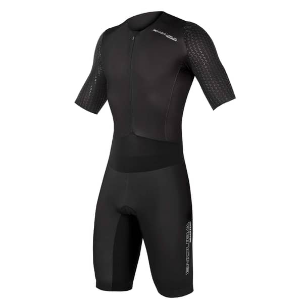 Endura Qdc D2z S/s Tri Suit Sst, Large, Black