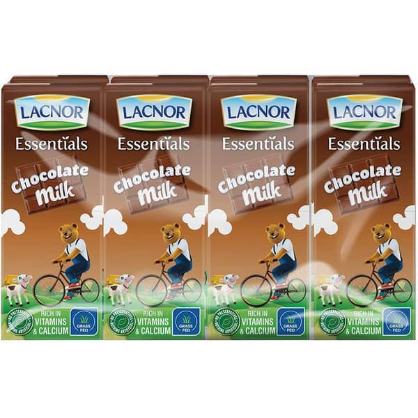 Lacnor Chocolate Milk 180ml (Pack of 8pcs)