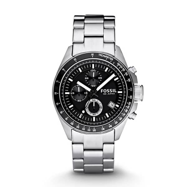 Fossil CH2600IE Decker Chronograph Stainless Steel Watch