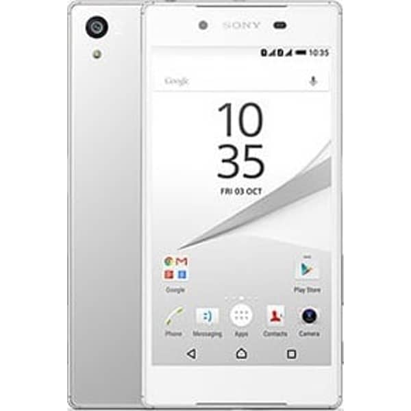 Sony Xperia Z5 4G Dual Sim Smartphone 32GB White Online Shopping