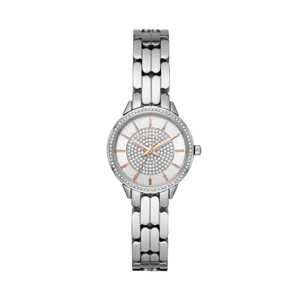 Michael Kors Allie Silver Stainless Steel Women Watch MK4411 Michael Kors Allie Silver Stainless Steel Women Watch MK4411