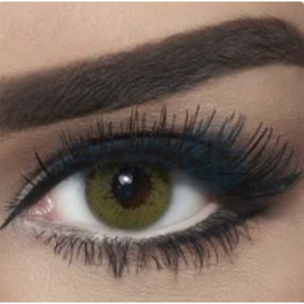 Bella Contact Lenses Glow Lime Green