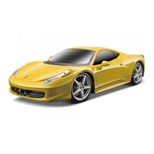 Maisto Tech 81058YLW RC Ferrari 458 Italia Yellow 1:24 - Color May Vary