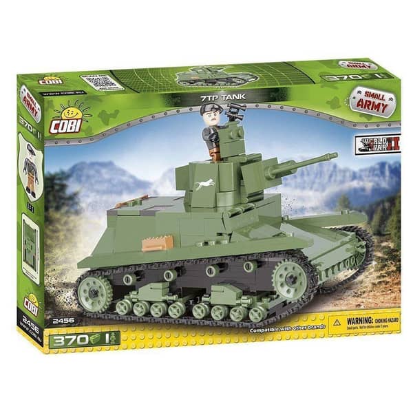 Cobi 370pcs Small Army Light Tank 7 TP