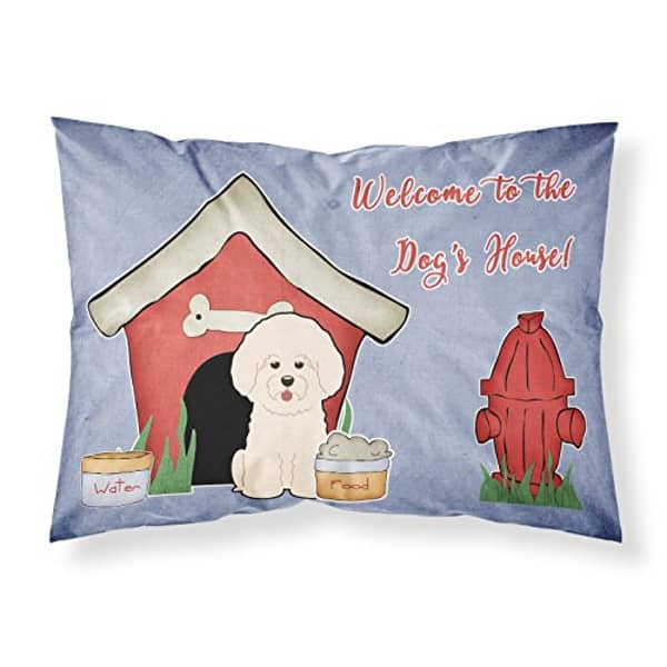 Caroline's Treasures Bb2829Pillowcase Dog House Collection Bichon Frise Fabric Standard Pillowcase, Standard, Multicolor Caroline's Treasures Bb2829Pillowcase Dog House Collection Bichon Frise Fabric Standard Pillowcase, Standard, Multicolor