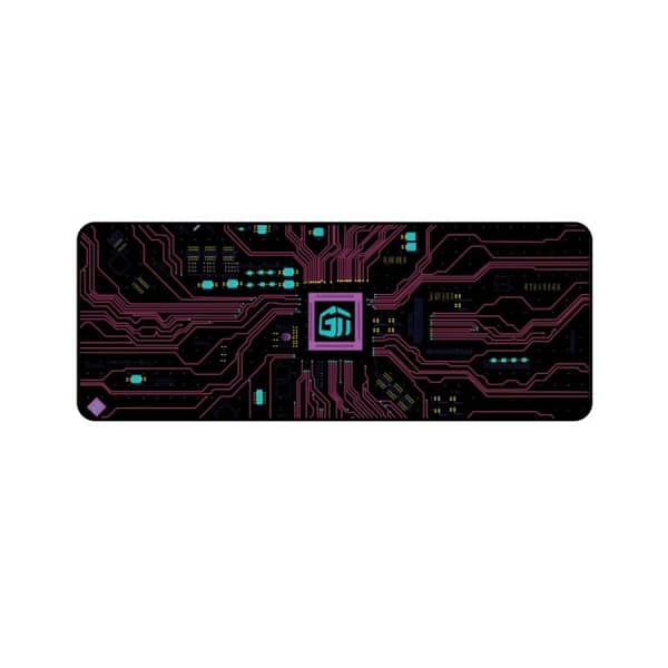 Gamertek Desk Mat 80x30 Cm Circuit Hot Pink Gamertek Desk Mat 80x30 Cm Circuit Hot Pink