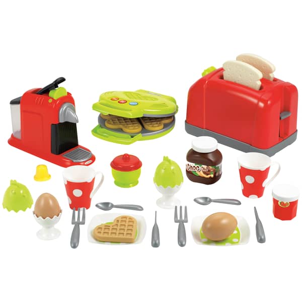 Ecoiffier 100% Chef Big Toaster Set 33pcs