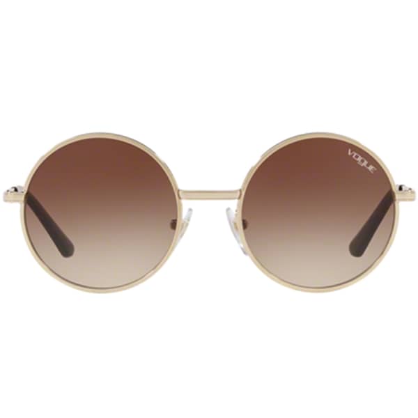 Vogue VO4085S-848/13-50 Round Metal Gold Women Sunglasses Vogue VO4085S-848/13-50 Round Metal Gold Women Sunglasses