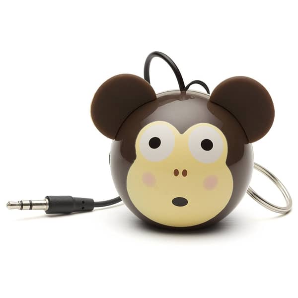 Kitsound Mini Buddy Monkey Speaker KSNMBMKY Kitsound Mini Buddy Monkey Speaker KSNMBMKY