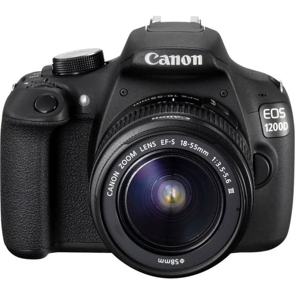 Canon Camera Black With 18-55mm Lens EOS DSLR Canon Camera Black With 18-55mm Lens EOS DSLR