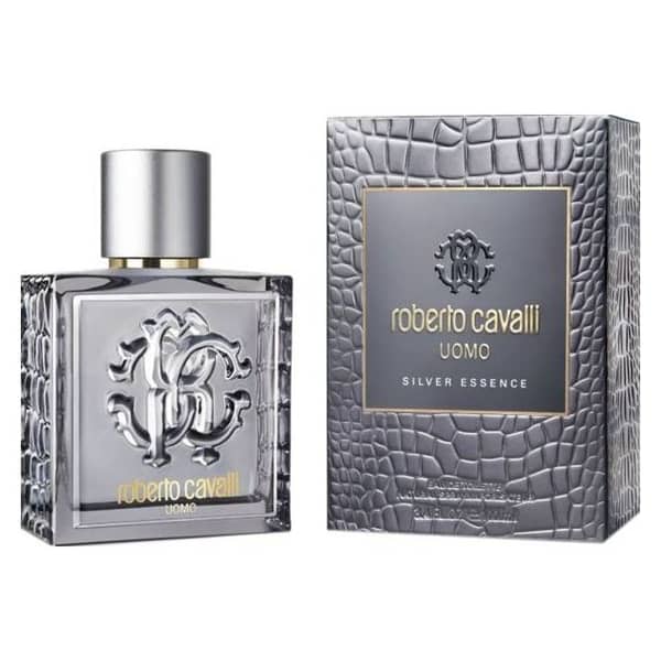 Roberto Cavalli Uomo Silver Essence For Men 100ml Eau de Toilette