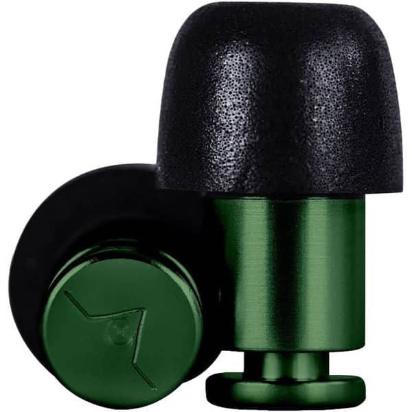 Flare ISOLATE Aluminium Earplug Green Flare ISOLATE Aluminium Earplug Green
