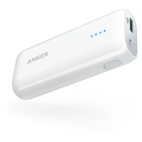 Anker Astro E1 Power Bank 5200mAh White - A1211H22 Anker Astro E1 Power Bank 5200mAh White - A1211H22