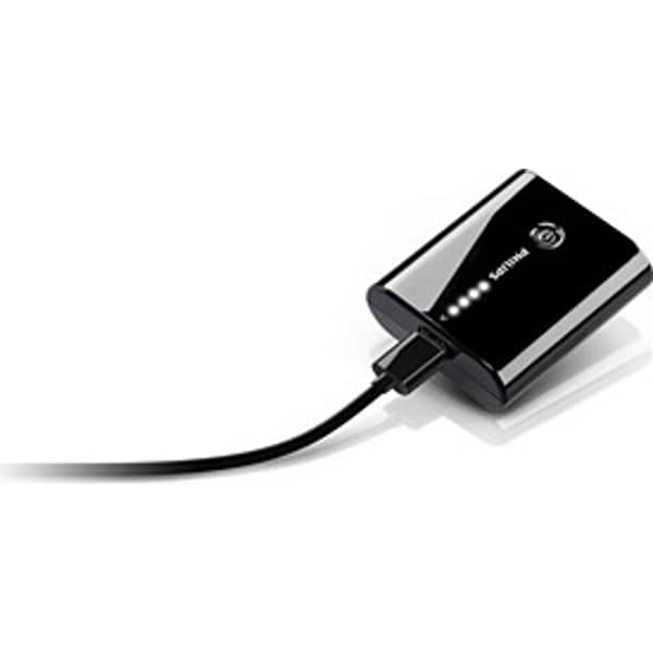 Philips DLP5202B97 Power Bank Black 5200mAh Philips DLP5202B97 Power Bank Black 5200mAh