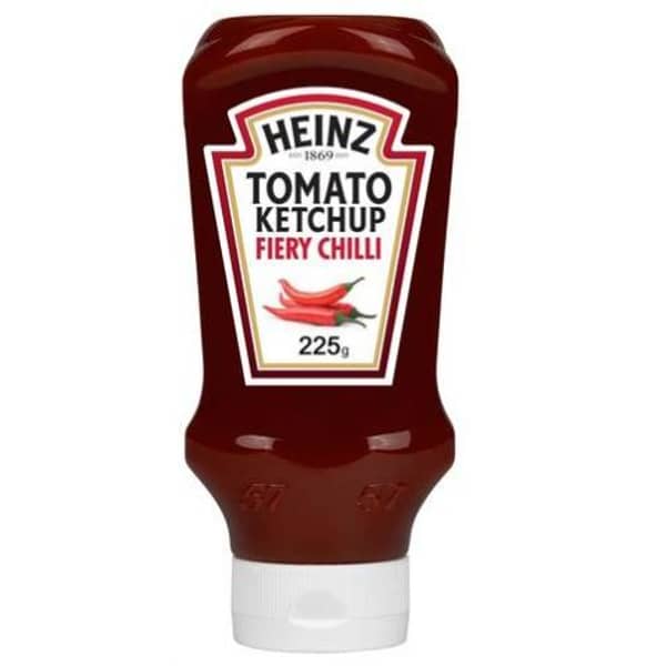 HEINZ FIERY CHILLI KETCHUP 255G HEINZ FIERY CHILLI KETCHUP 255G