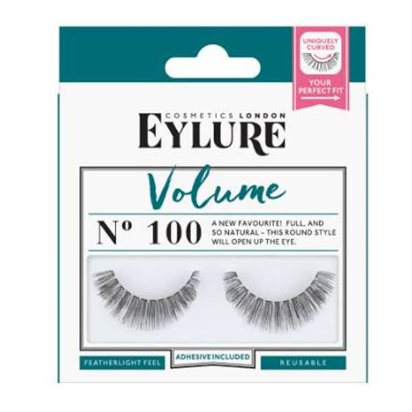 Eylure EYL6001110 Eye Lashes Volume Plus Strip Lashes #100