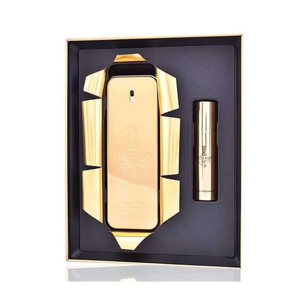 Paco Rabanne 1 Million EDT 100ml+10ml Travel Spray Giftset Men Paco Rabanne 1 Million EDT 100ml+10ml Travel Spray Giftset Men