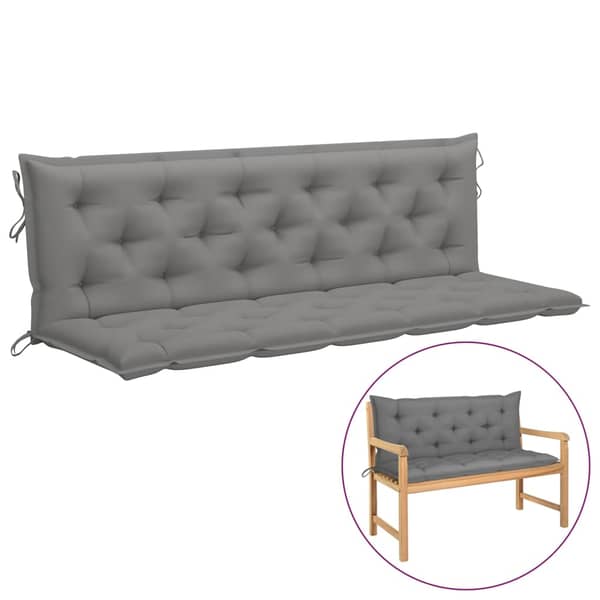 Vidaxl Cushion For Swing Chair Grey 180 Cm Fabric Vidaxl Cushion For Swing Chair Grey 180 Cm Fabric