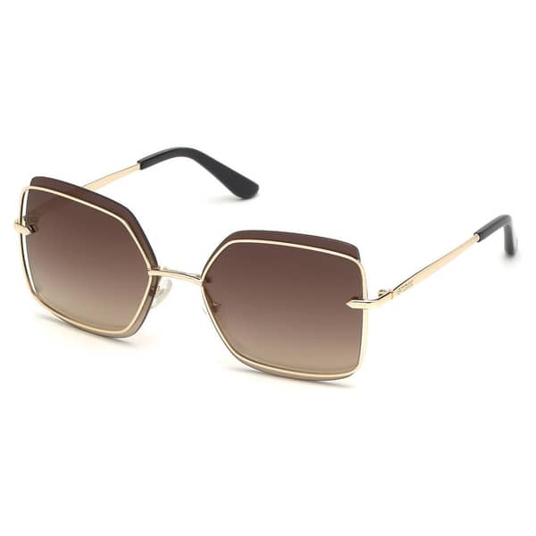 Guess GU7618-32G-59 Women's Sunglass Gold/Brown Mirror Metal Guess GU7618-32G-59 Women's Sunglass Gold/Brown Mirror Metal