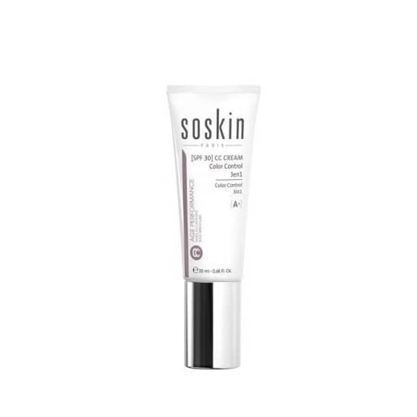 Soskin A+ CC Cream 01 Beige Skin SPF30 20ml Soskin A+ CC Cream 01 Beige Skin SPF30 20ml