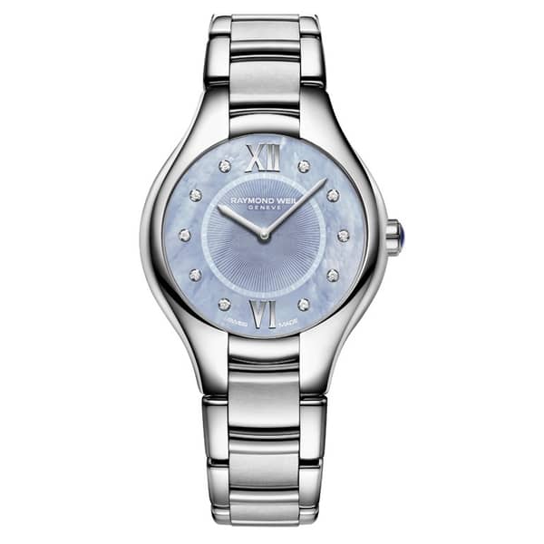 Raymond Weil Noemia Ladies Watch Steel Blue/Stainless Steel 32mm