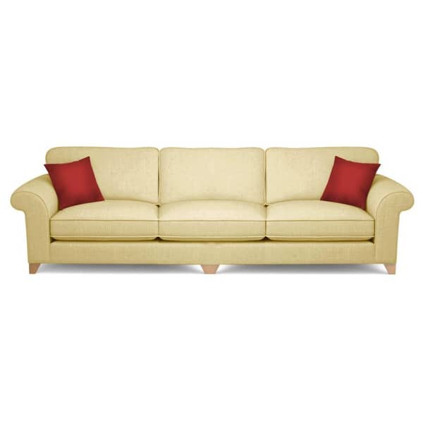 Galaxy Design Angelic 3 Seater Sofa Cream