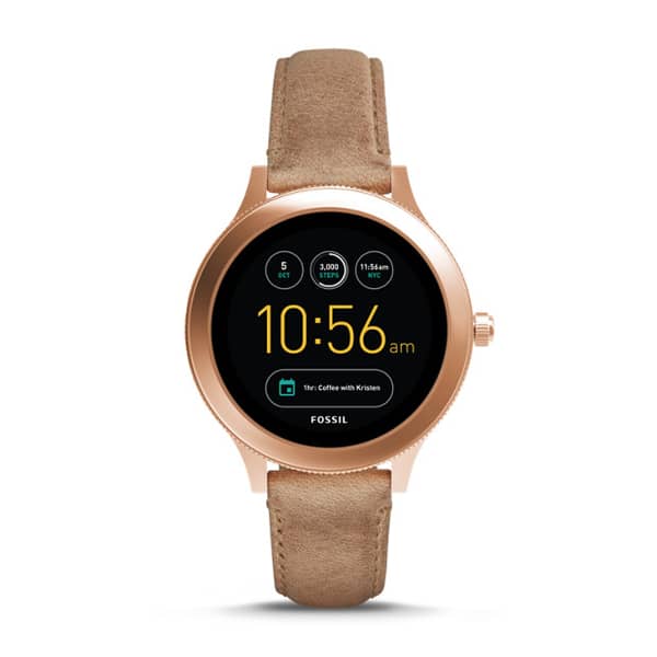 Fossil FTW6005 Gen 3 Smartwatch - Q Venture Sand Leather Fossil FTW6005 Gen 3 Smartwatch - Q Venture Sand Leather
