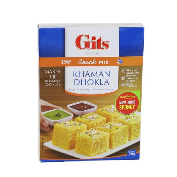 Gits Khaman Dhokla Mix 180gm Gits Khaman Dhokla Mix 180gm