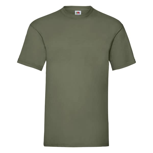 Fruit Of The Loom Valueweight T-Shirt Classic Olive Large Fruit Of The Loom Valueweight T-Shirt Classic Olive Large