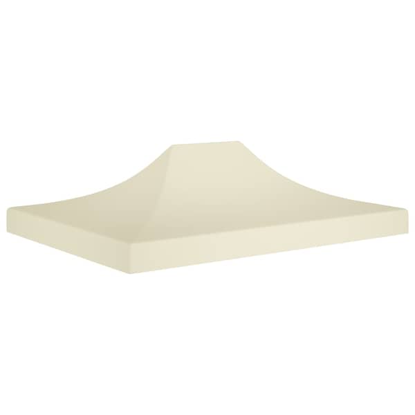 vidaXL Party Tent Roof 4.5x3 m Cream 270 g/m2 vidaXL Party Tent Roof 4.5x3 m Cream 270 g/m2