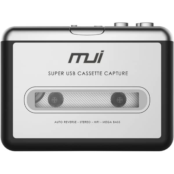 MJI 8527120000 Super USB Cassette Capture Black/Silver MJI 8527120000 Super USB Cassette Capture Black/Silver