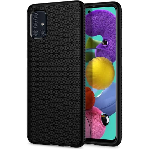 Spigen Liquid Air Designed For Samsung Galaxy A51 Case/cover - Matte Black