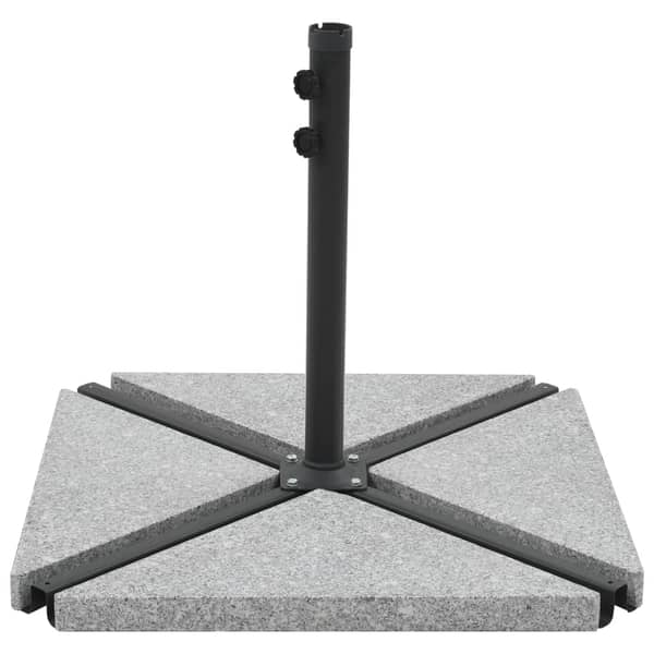 Vidaxl Umbrella Weight Plate Granite 15 Kg Triangular Grey Vidaxl Umbrella Weight Plate Granite 15 Kg Triangular Grey