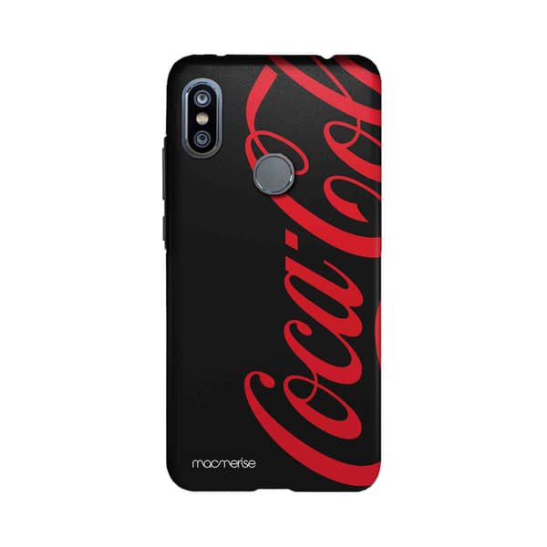 Coke Black Red - Sleek Case for Xiaomi Redmi Note 6 Pro