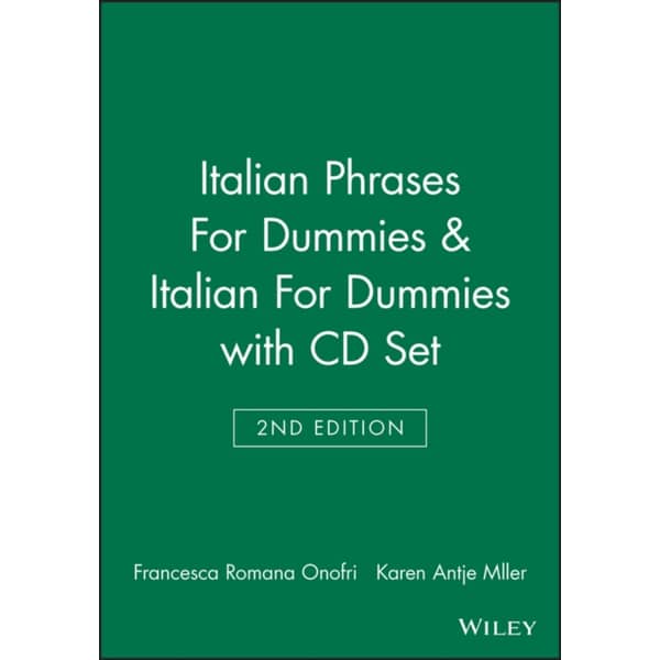 Italian Phrases For Dummies & Italian For Dummies 2Nd Edition With Cd Set Italian Phrases For Dummies & Italian For Dummies 2Nd Edition With Cd Set