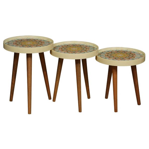 Pan Emirates Topcast Round Table Set Of 3
