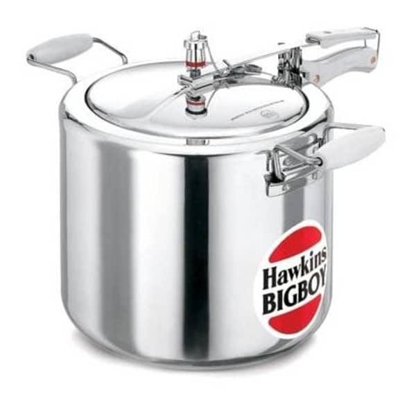 Hawkins Bigboy Pressure Cooker 18L Silver Hawkins Bigboy Pressure Cooker 18L Silver