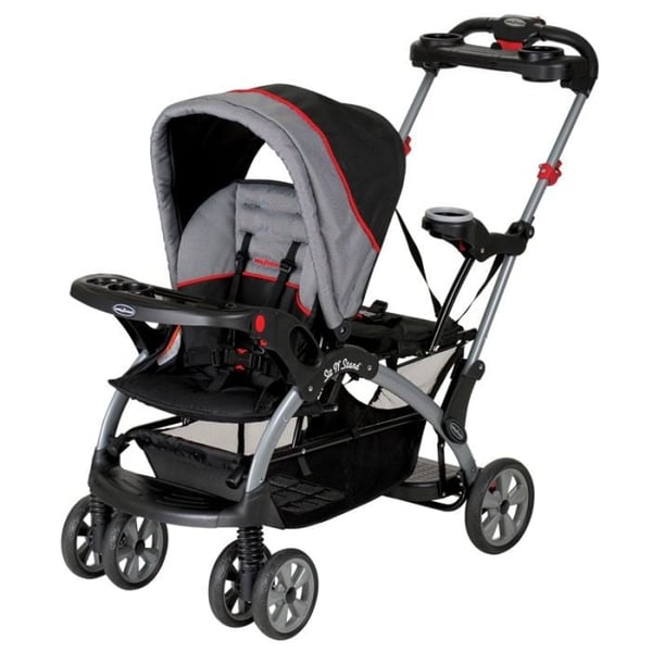 Baby Trend California Twin Stroller Sit N Stand 15 Riding Position With No Back Seat Baby Trend California Twin Stroller Sit N Stand 15 Riding Position With No Back Seat