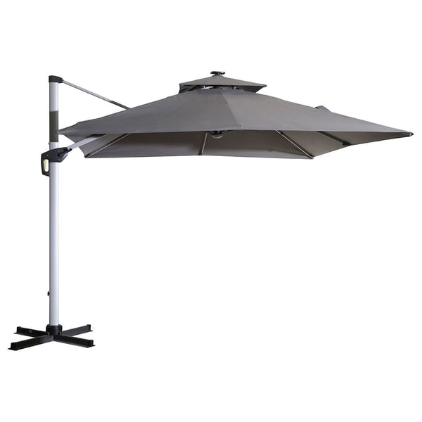 Pan Emirates Padraig Outdoor Umbrella Grey